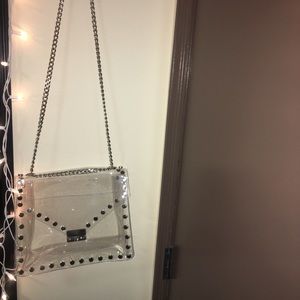 Clear Clutch Bag